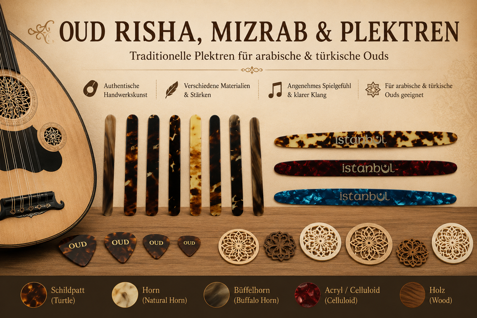 Oud Risha, Mizrab & Plektren category icon/image